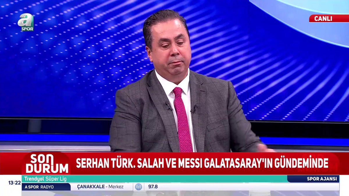 Serhan Türk: "Şu an için Mohamed Salah, Antoine Griezmann ve Lionel Messi Galatasaray’ın gündeminde yok."