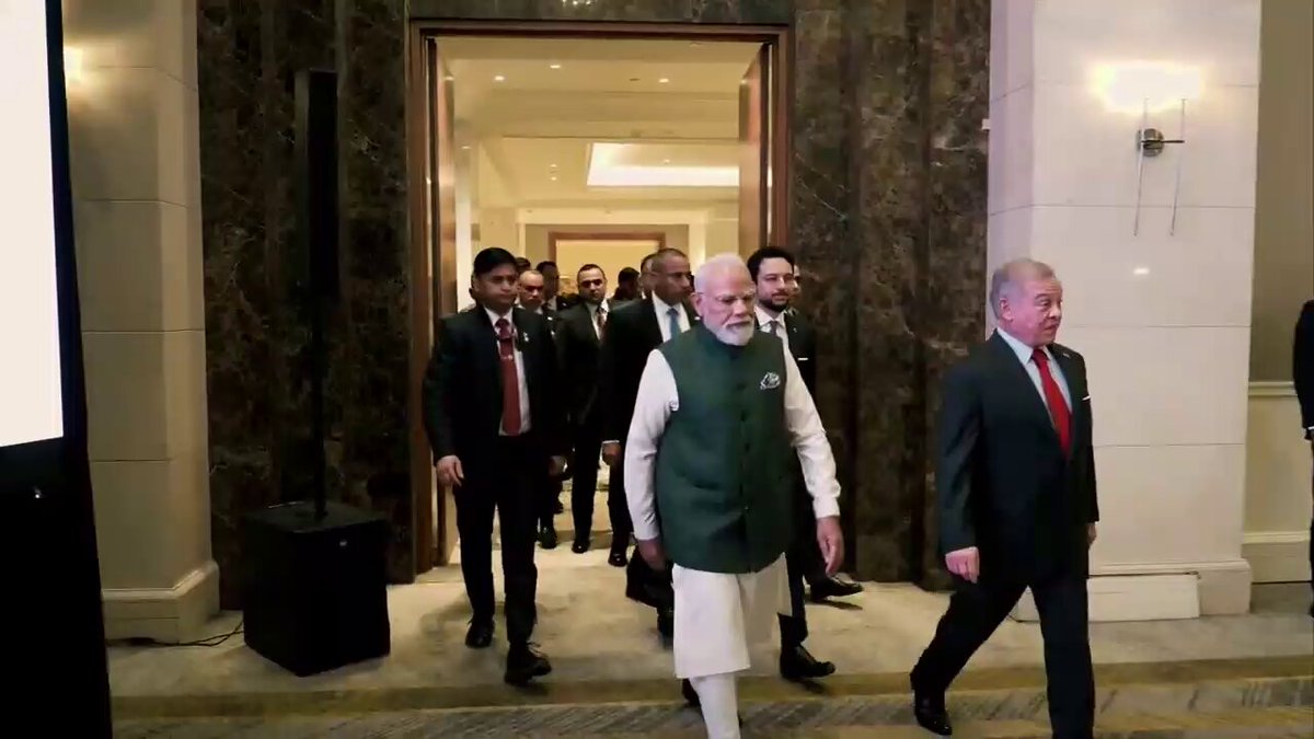 I hope the next Indian Prime Minister speaks fluent English without too much of an Indian accent. Will greatly help India's soft power. Modi in Jordan: