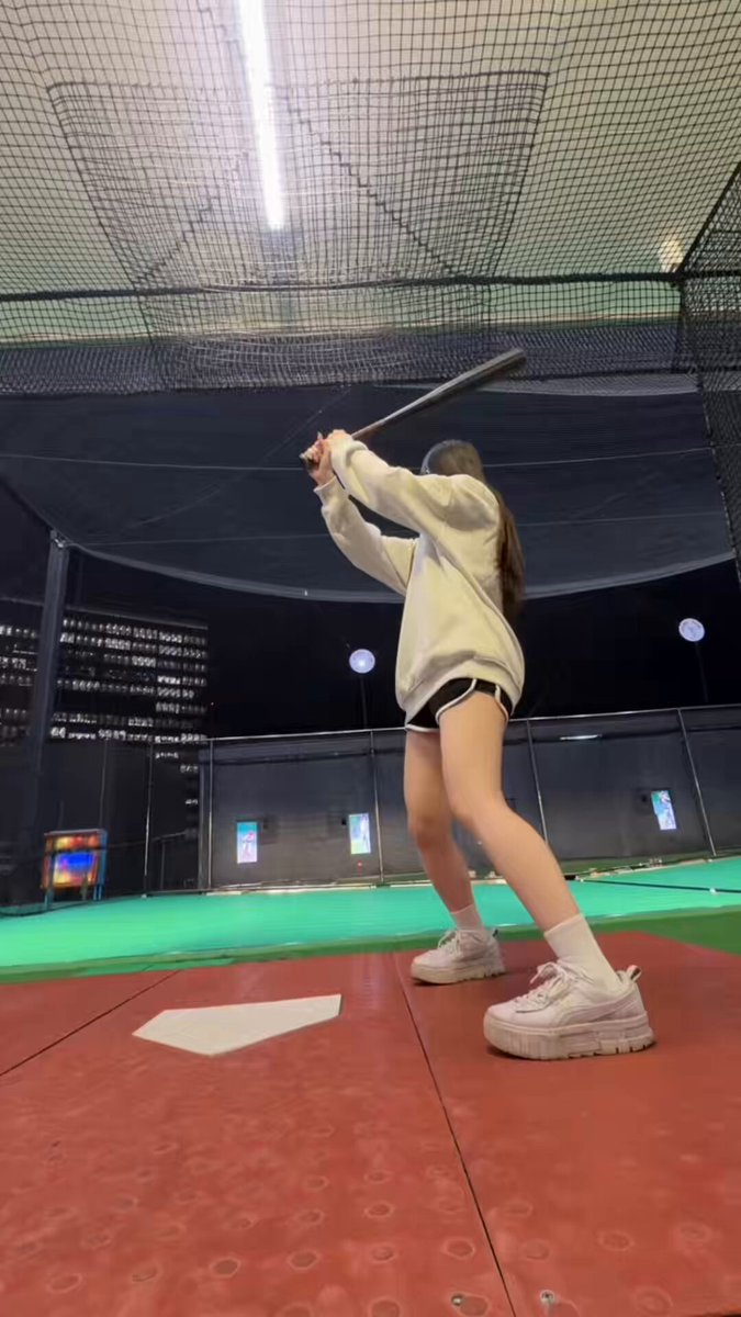 本日の野球アイドルのバッティング記録です ⚾️