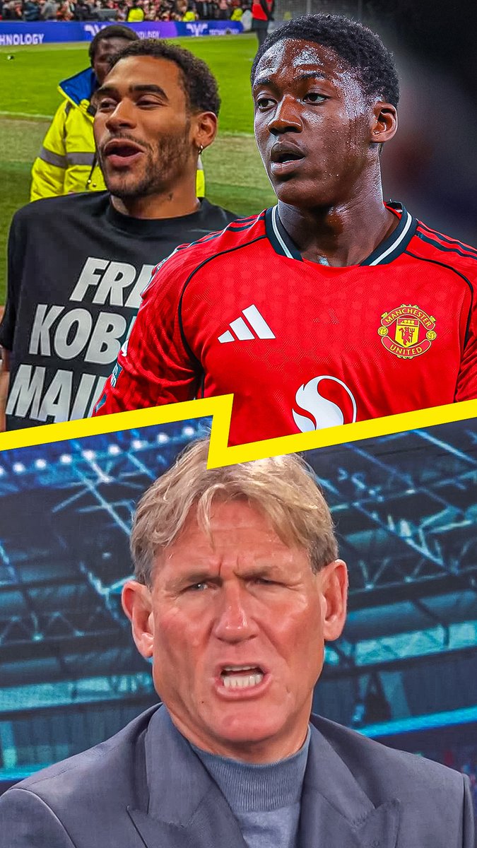 👀 "There must be a reason Kobbie Mainoo isn't playing." 🔥 "I despair at the stupidity of it." Simon Jordan reacts to Kobbie Mainoo's brother wearing a 'Free Kobbie Mainoo' t-shirt, in response to the Man United midfielder's lack of game time.