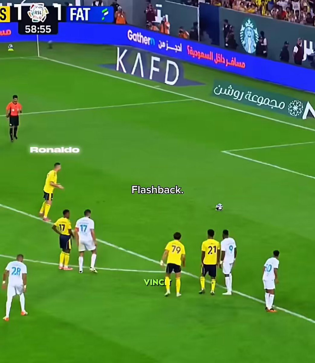 اللقطات والاهداف هذي مع النصر راح تخلد بالتاريخ 💛