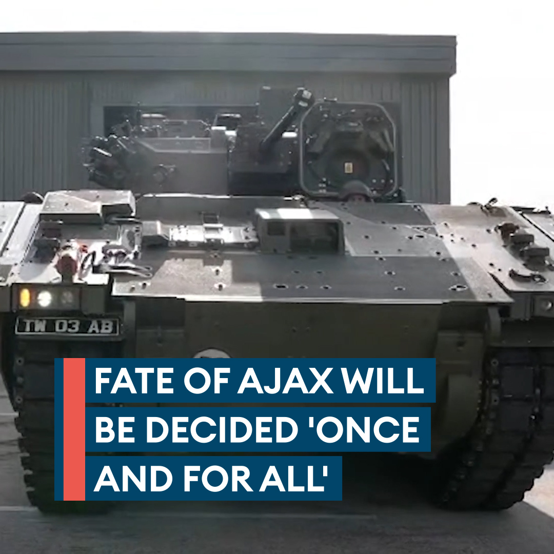 Fate of Ajax will be decided 'once and for all'🗣️ The head of the Armed Forces says his "primary concern" is the recovery of the soldiers who’ve been injured after using Ajax armoured vehicles Air Chief Marshal Sir Richard Knighton said he'll make sure they are looked after