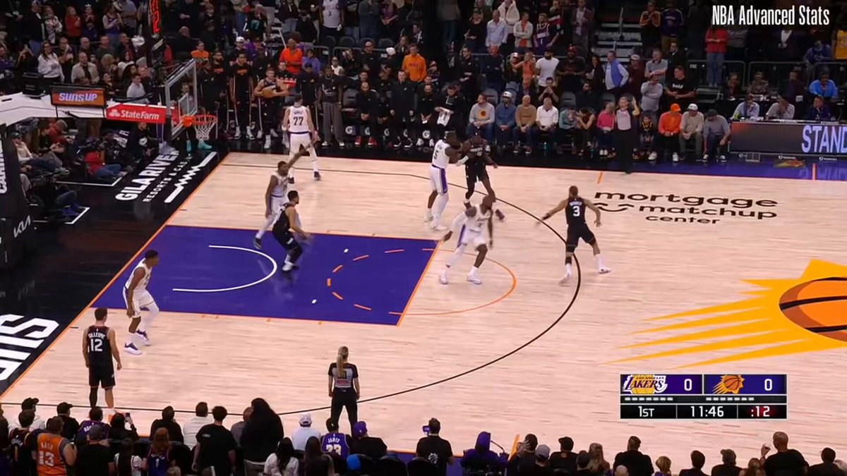 LeBron’s decline on defense is tough to watch, man. 😢