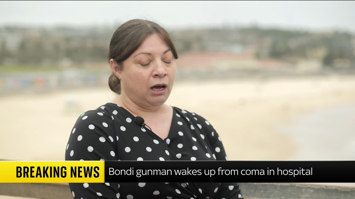 "Get down, get down, someone is shooting, get down!" Bondi terror attack witness, Olga, describes the moment she shielded children from the gunman's bullets with her body. 📺 Sky 501, Virgin 602, Freeview 233 and YouTube