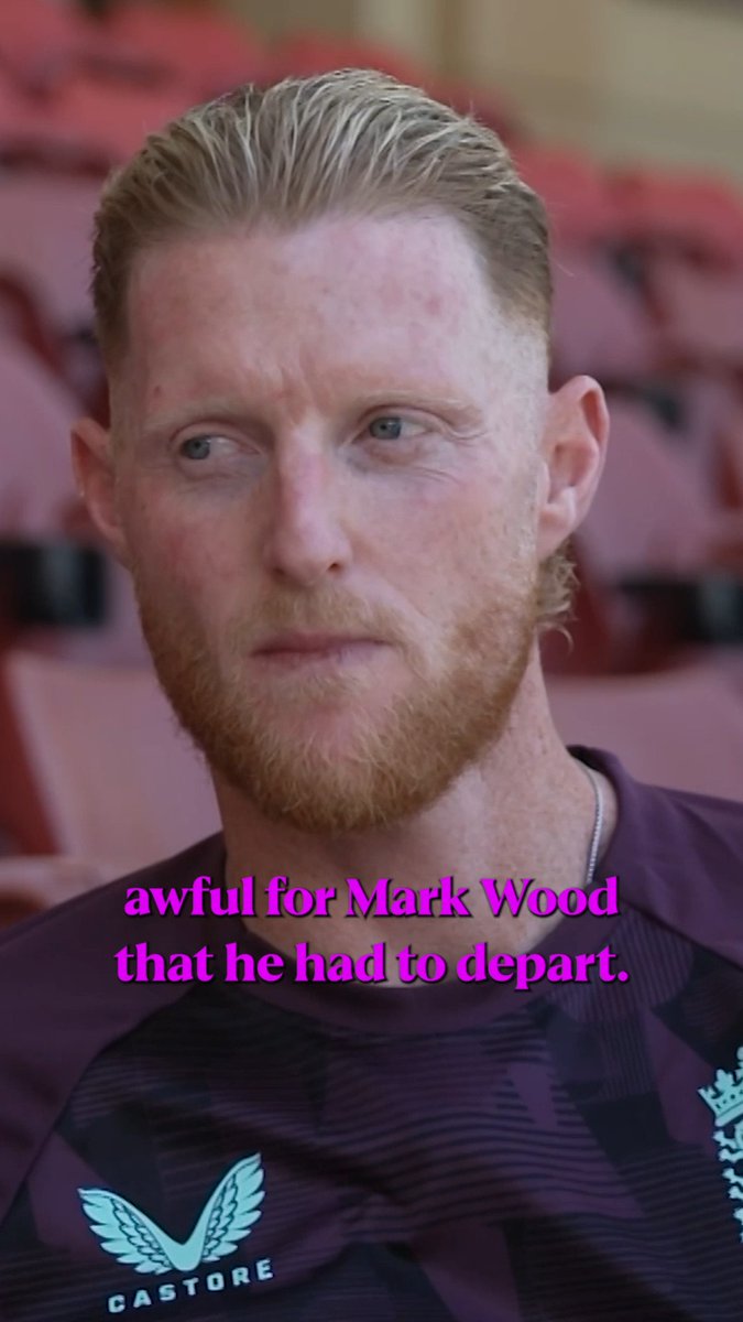 Ben Stokes reacts to Mark Wood’s departure and what it means for England going forward 🏏