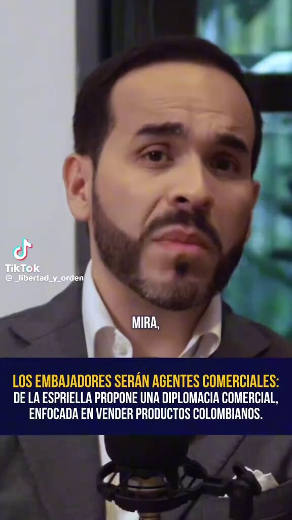 ¿Qué opinan de esta propuesta de Abelardo De La Espriella ?