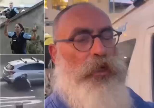 Vrijgegeven beelden bevestigen de verklaringen van ooggetuigen dat 4 agenten dicht bij de aanvallers waren tijdens het bloedbad op Bondi Beach,maar niet ingrepen.Op foto's is te zien dat 3 vrouwelijke agenten vluchtten &amp; zich verstopten ipv te proberen op de dreiging te reageren.