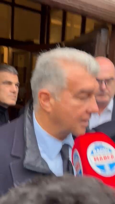 🚨🚨 Joan Laporta Estruch responde desde Guadalajara a las palabras de Florentino Pérez 💣"El Madrid tiene 'barcelonitis' aguda y esto nos va bien porque están más preocupados de nosotros que de lo que se tienen que preocupar" 🤝"Igual hace un año había ciertas coincidencias en algunos proyectos y ahora creemos que lo mejor para el fútbol es un posicionamiento con UEFA" 📽️ Raul Fuentes 📻