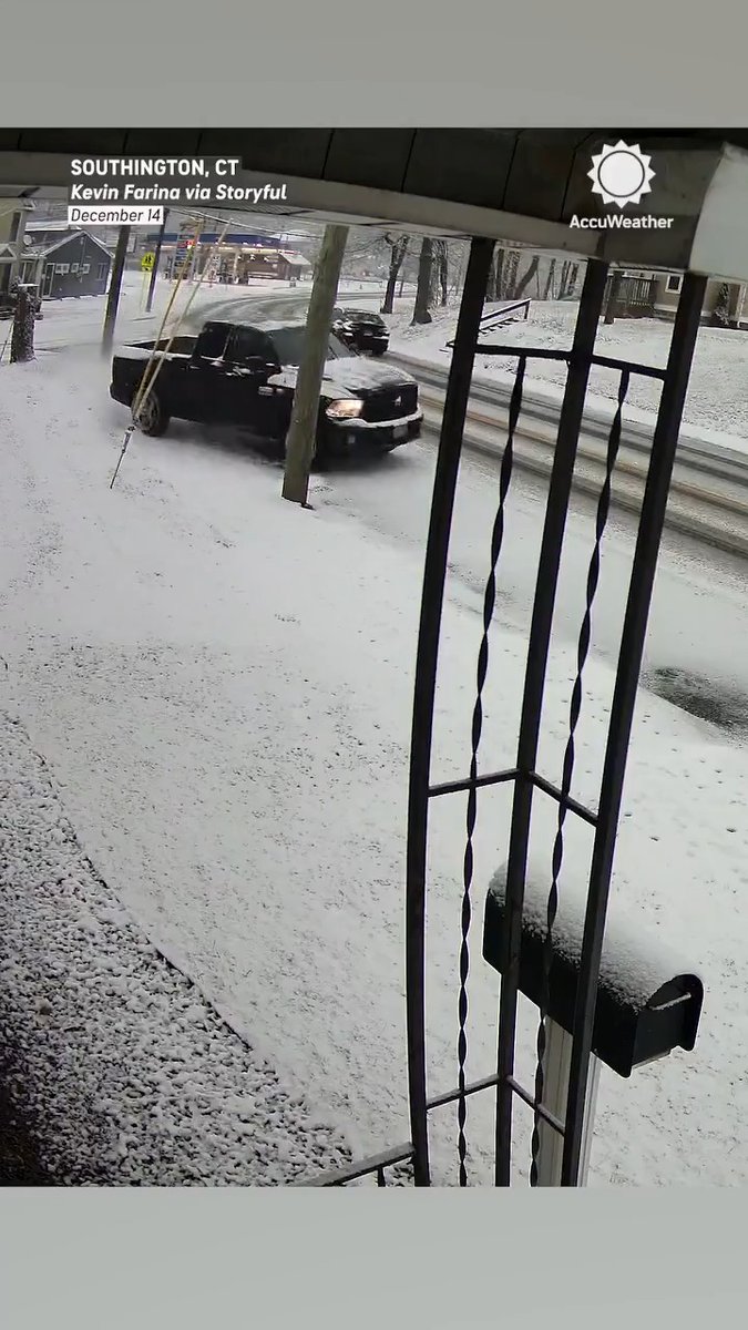 "Don't worry, I've got 4 wheel drive" -this driver The man was able to walk away from the crash FWIW. Drive accordingly... #snow #ice #southington #crash #safety #fail #FAFO #BlackIce #nope #IQtest #OSHA