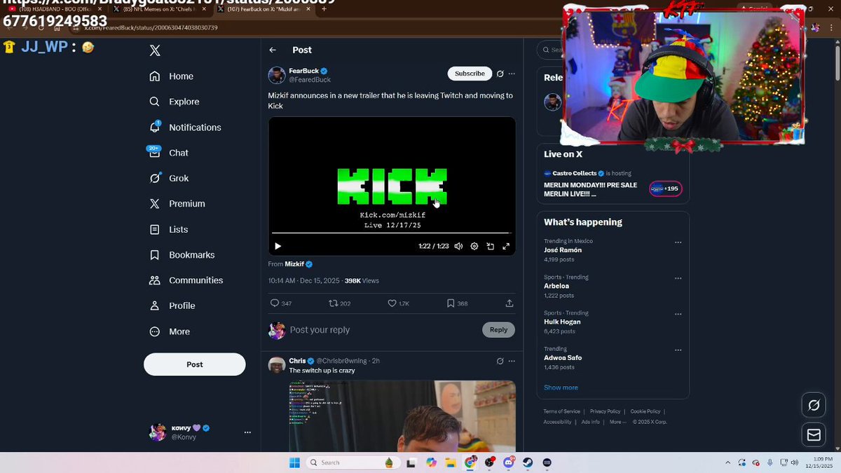 Kick Streamer Konvy Explodes After Hearing Mizkif Signed a Massive Kick Deal While They Pull the Same Viewers 🤯😤 ''How the f**k is he getting 15 million? Me and him literally average the same amount of viewers, gang. I'm finna start botting it. I'm finna have myself a 10K average stream, like these other streamers.