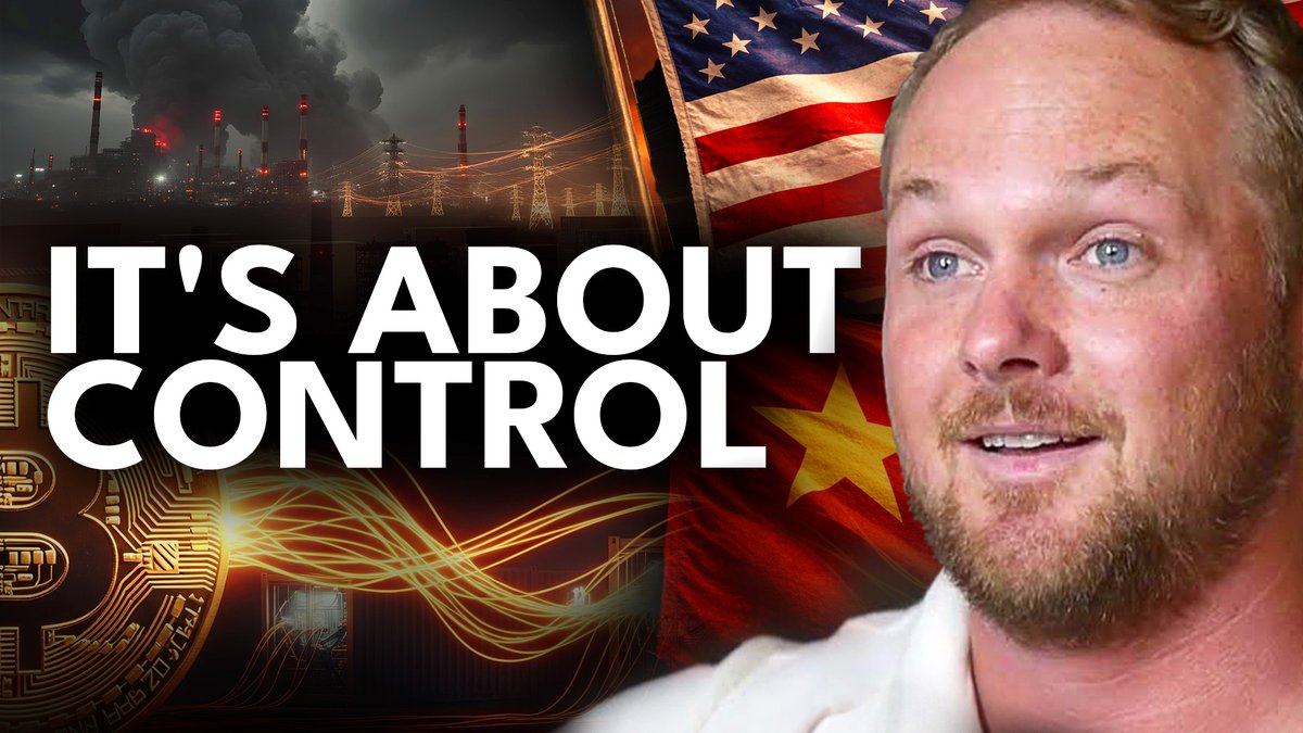 China's banning bitcoin mining for the third time. The mainstream narrative is completely wrong about why. @martybent has the signal.