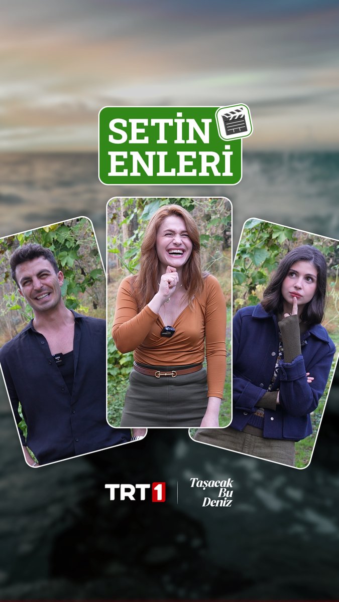 Taşacak Bu Deniz setinin ‘en’lerini duymaya hazır mısınız? 🤩 #TaşacakBuDeniz yeni bölümüyle her cuma 20.00’de TRT 1’de! 🔥 Taşacak Bu Deniz