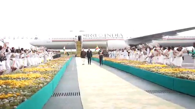 Thank you Ethiopia for a welcome that was unforgettable. The Indian community showed remarkable warmth and affection. India-Ethiopia friendship is going to get even more robust in the times to come. Abiy Ahmed Ali 🇪🇹