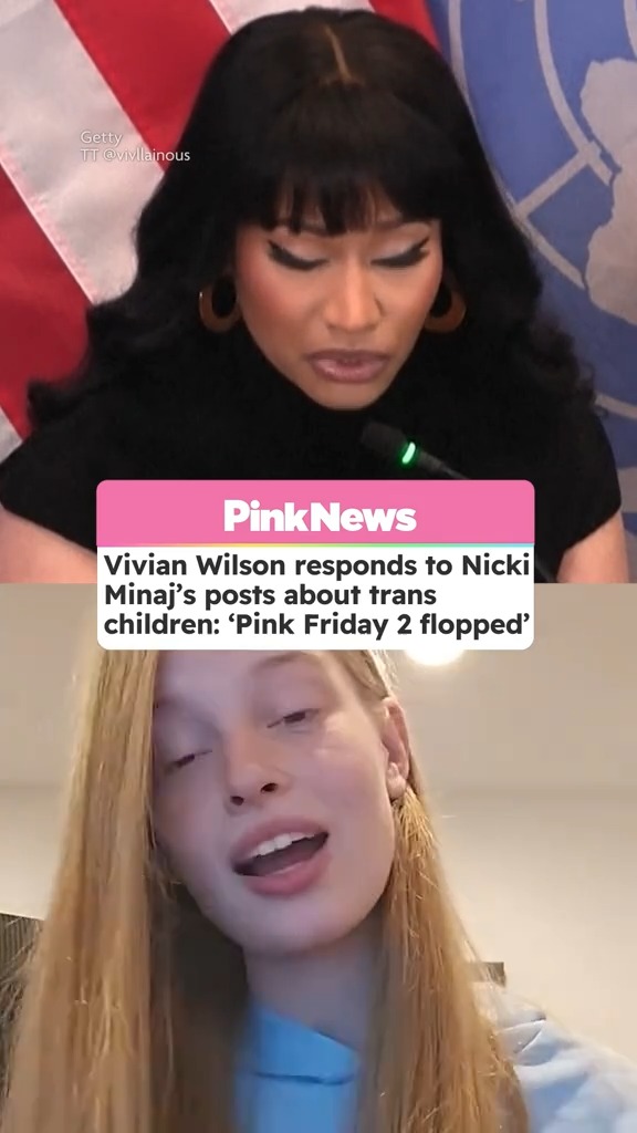 Vivian Wilson publicly pushed back against Nicki Minaj after the rapper posted a series of now-deleted remarks on X about trans children.