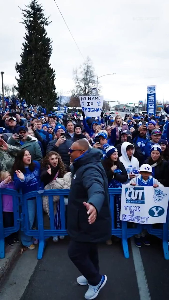 This is how @BYUFootball keeping Kalani Sitake as head coach turned into BYU Cougars fans donating thousands of dollars to a food bank near Penn State.