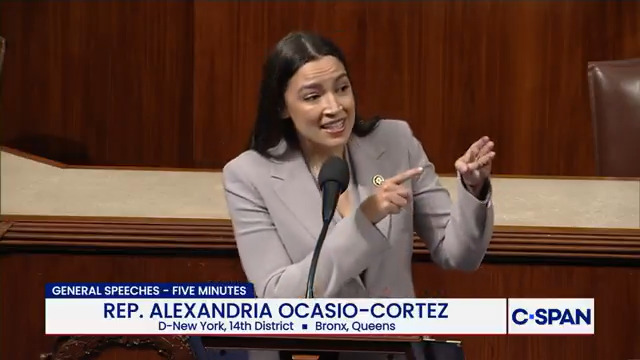 Rep. Alexandria Ocasio-Cortez Rep. Alexandria Ocasio-Cortez on ICE: " But their hatred is a story. A myth. And we can choose to reject it. Donald Trump and Stephen Miller want you to believe that this is who we are as a country. And we are here to say that it is not."