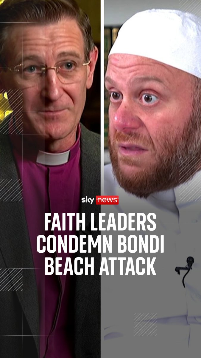 Faith leaders expressed their deepest sympathies for the people killed in the Bondi Beach terror attack and re-iterated their solidarity with the Jewish community.