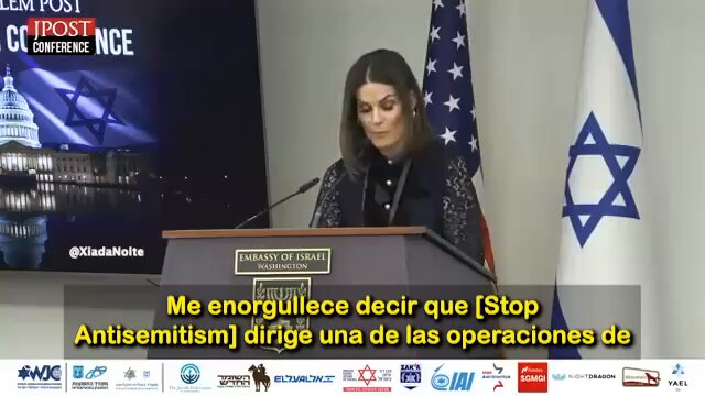Traducción: Como no nos dejáis asesinar en paz, os vamos a joder la vida así: "Monitorearemos campus, redes digitales, grupos activistas, funcionarios públicos, desde Google hasta ChatGPT. Movilizamos a millones de aliados. Perderás tu empleo.." 🇮🇱"Am Yisrael Chai"