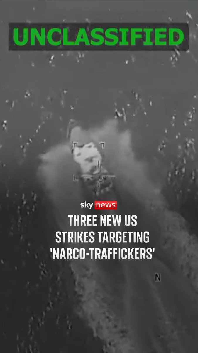 Donald Trump's administration regards those operating the boats as "narco-terrorists" and believes it has a right to destroy them. The US military has confirmed it destroyed three more vessels believed to be smuggling drugs into the country.