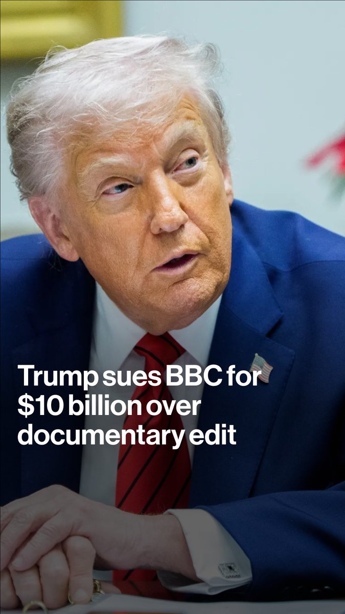 Donald Trump sued the BBC for at least $10 billion over a misleading edit in a documentary about the Jan. 6, 2021, attack on the US Capitol by his supporters Is the US president likely to win? Shona Ghosh explains