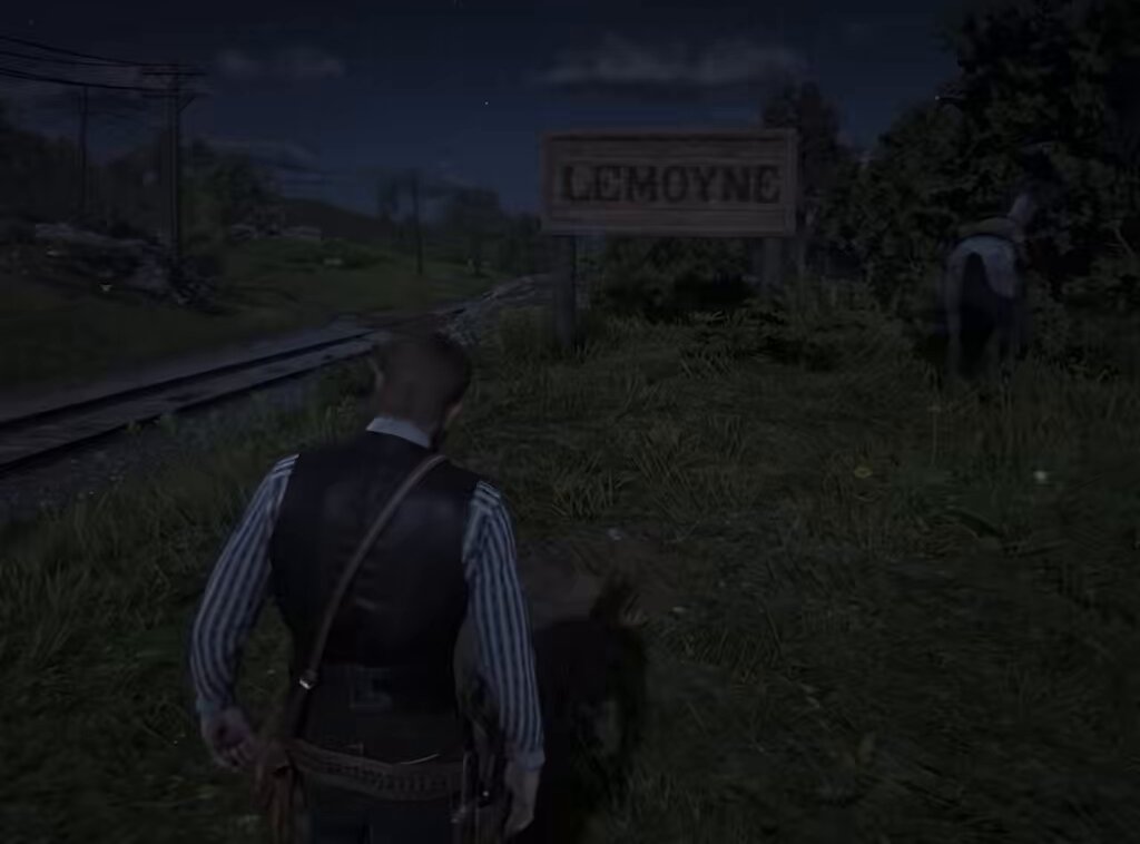 RDR2 Fun Fact #7: If you go to the Lemoyne railway tracks around 3:00 AM, a Ghost Train will appear out of nowhere. 👀