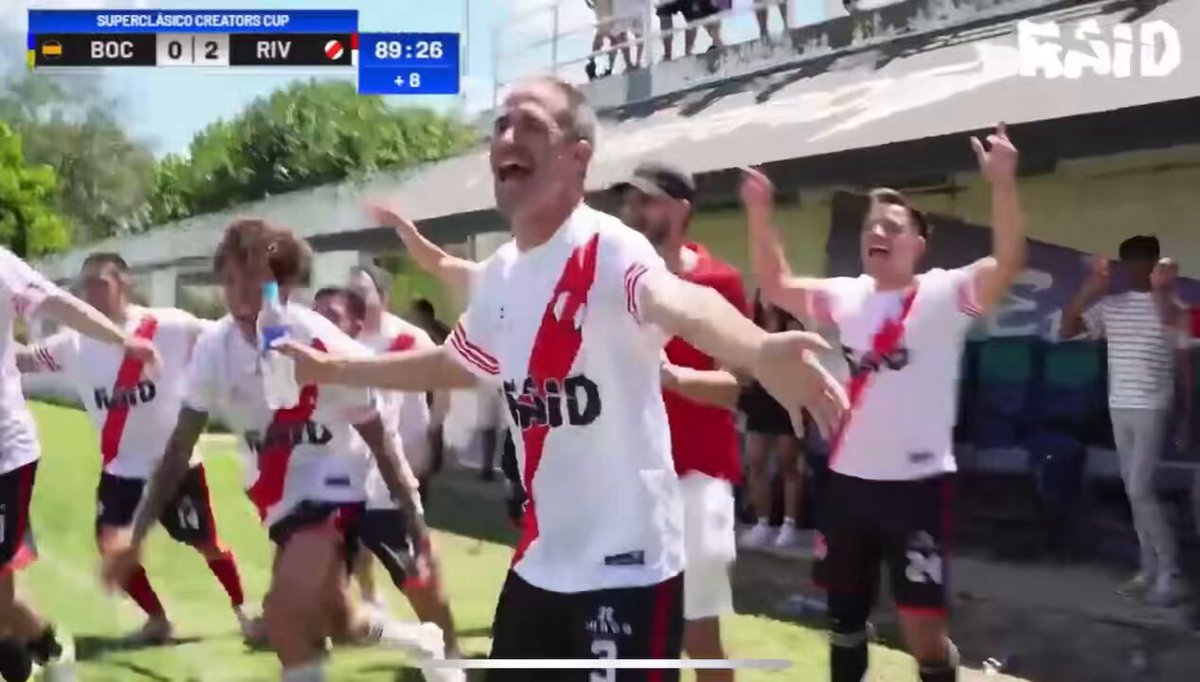 RIVER LE GANÓ A BOCA Y ES CAMPEÓN DE LA COPA DE CREADORES DE CONTENIDO Es el cuarto título de River en el año, luego de la Messi Cup, la Copa Roblox y la Copa Displicentes (?).