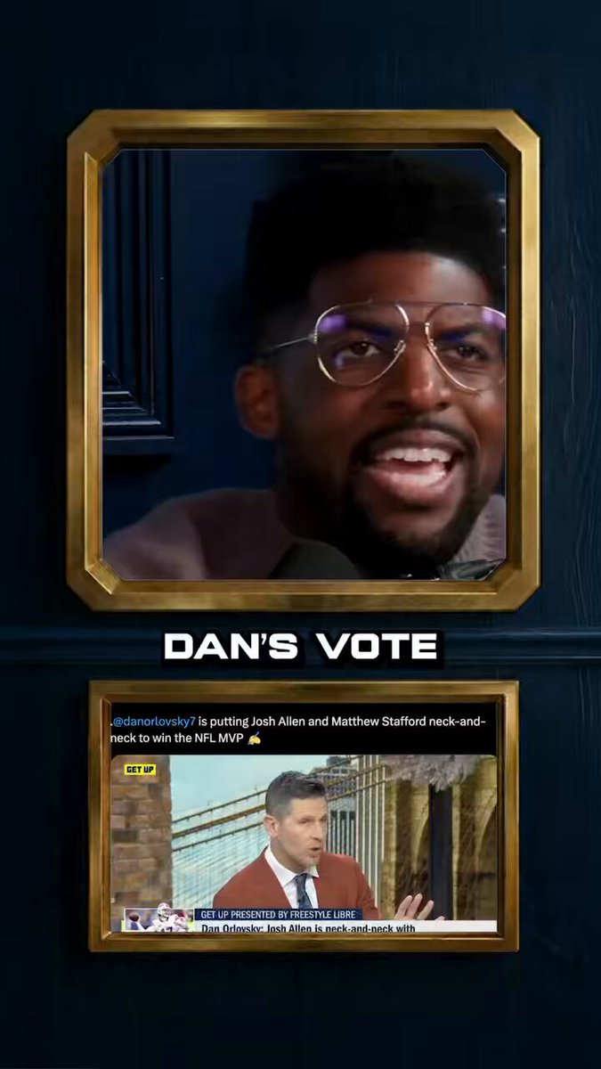 Acho ain’t having none of Orlovsky’s, “Josh Allen MVP” talk right now! 🤬