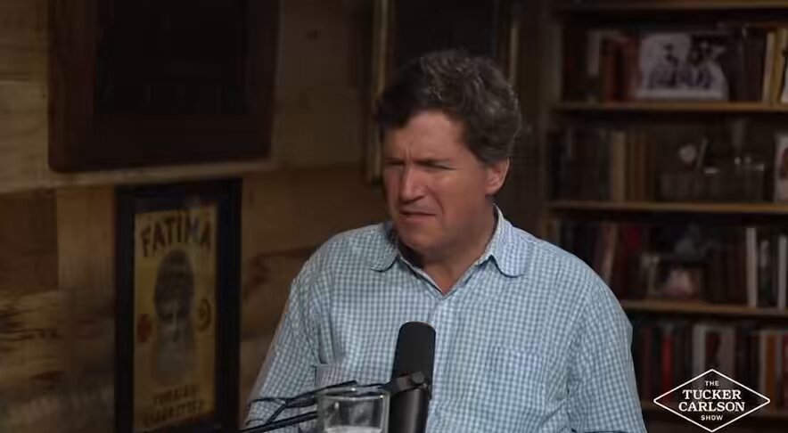 Tucker Carlson- “Just to be clear, the fossil record does not support the theory of evolution, as you are defining it.” Dr. James Tour- “It does not support body plan changes.”