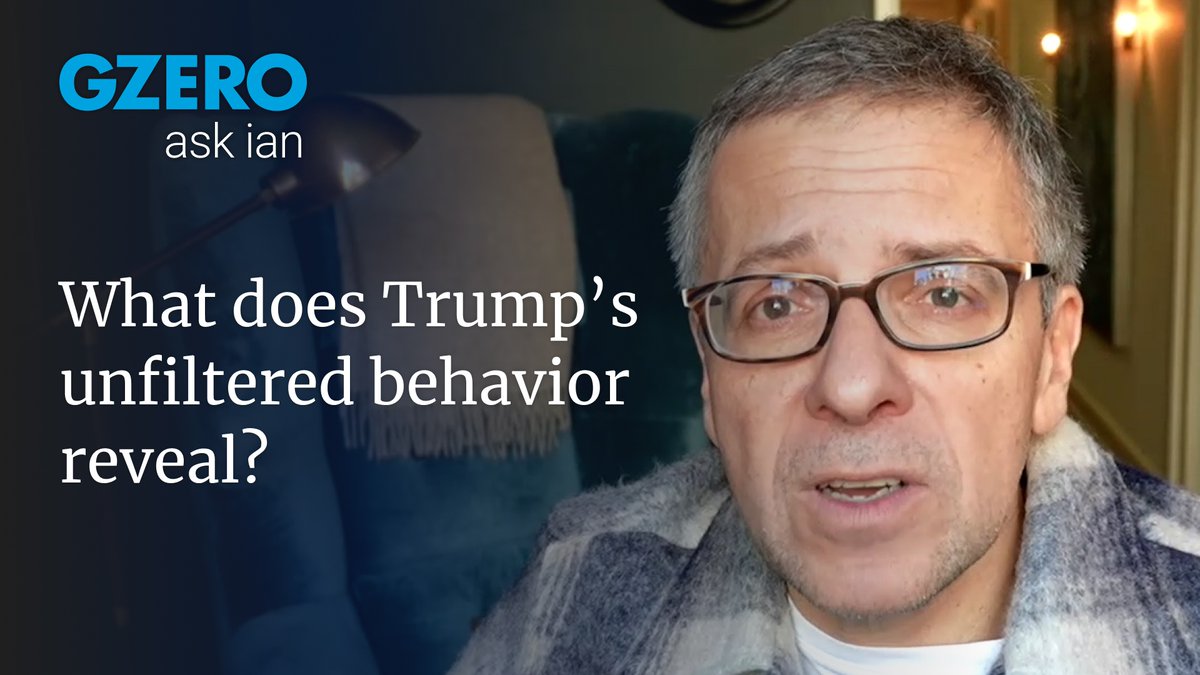 the most honest account of trump’s second term didn’t come from a critic. it came from his own chief of staff. a must read today. GZERO Media