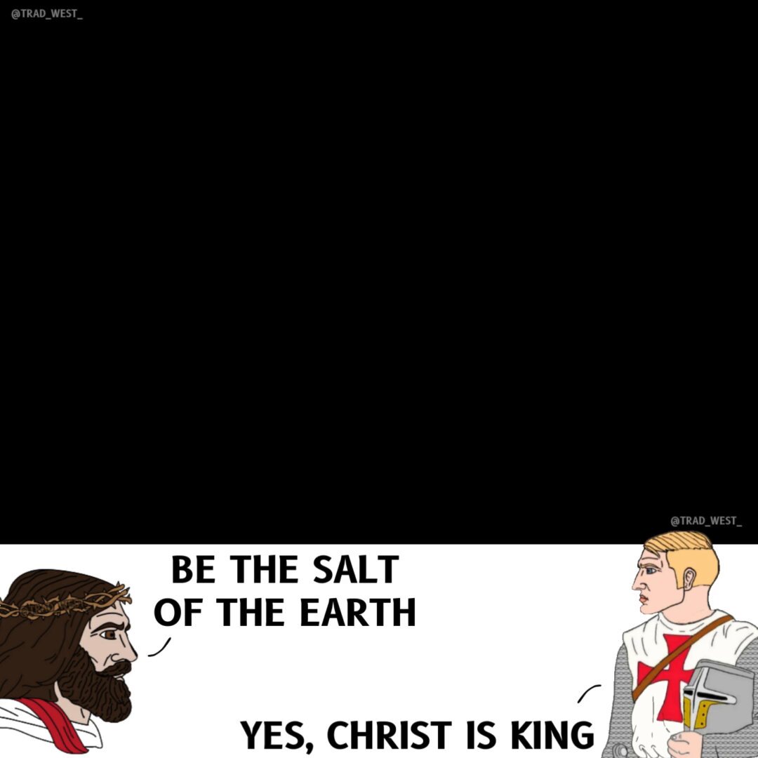 Be the salt of the earth.