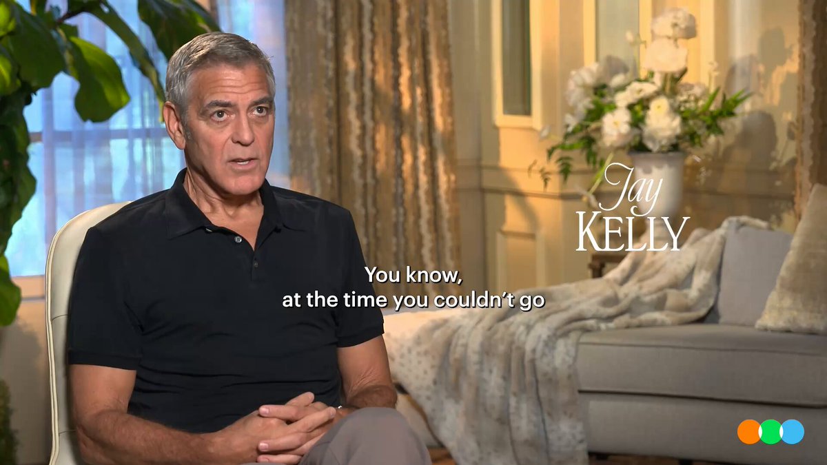 George Clooney reflects on his television and film roles including ER and The Perfect Storm 📺 Watch the full interview: Jay Kelly is now streaming on Netflix.