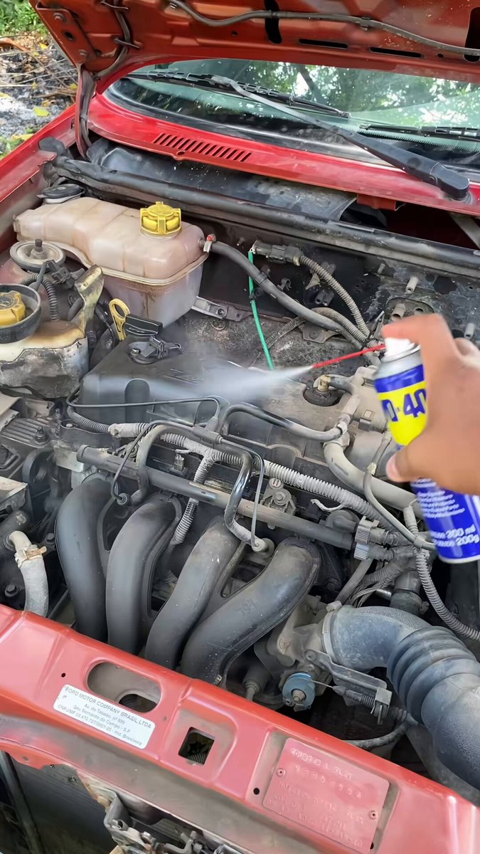 Apply WD to your Car's engine and this will happen! 🚗 👇