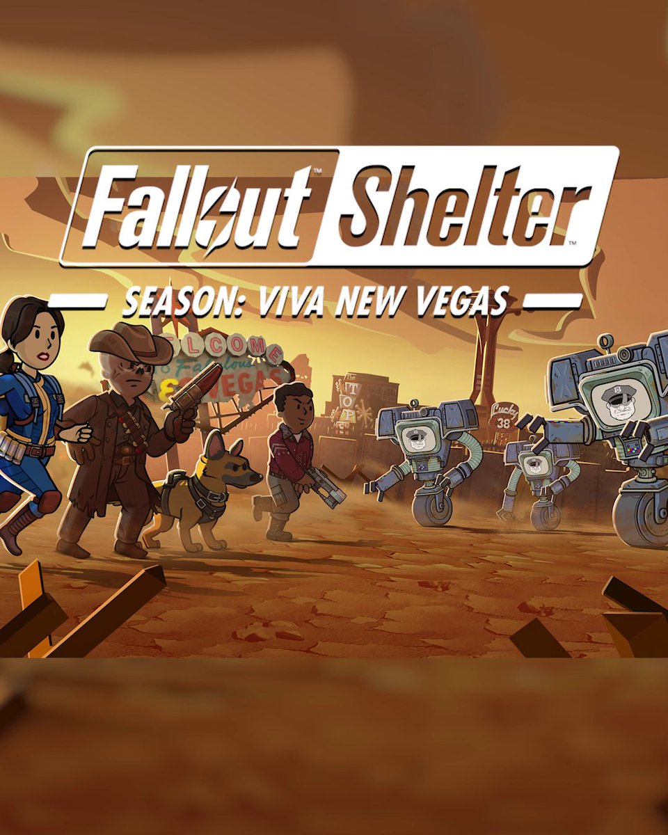 Fallout Shelter's biggest update yet released last week, bringing all-new seasons to the game. Build an experimental vault and take on new quests and challenges! The first season, Viva New Vegas, is available now on Steam and mobile! More info: