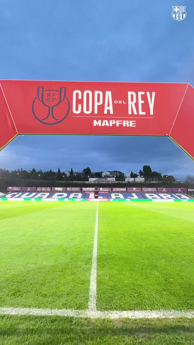 Copa night loading… ⏳ #DéporBarça