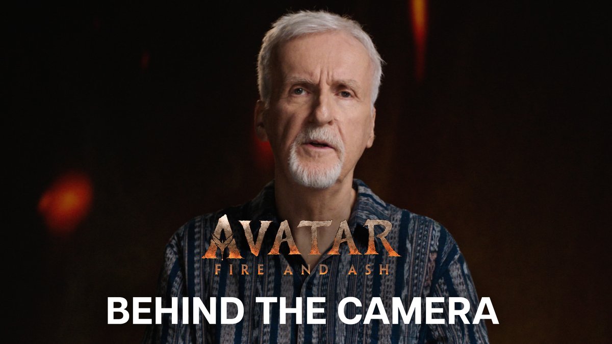 Go behind the camera with director James Cameron and see the action in Avatar: Fire and Ash only in theatres this Friday. Get tickets now: