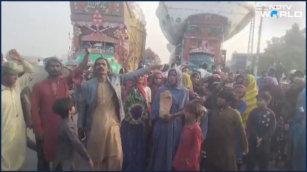 Members of Pakistan’s Hindu minority, including women and children, staged a protest in Hosri near Hyderabad in Sindh, alleging the demolition of an ancient Hindu temple by an influential landlord. The protesters blocked the Hyderabad–Badin highway for several hours, bringing traffic to a standstill. Demonstrators accused those responsible of issuing death threats and assaulting women who tried to stop the demolition. The incident has sparked outrage among the local Hindu community, with demands for action and protection of religious sites. Activist Nikhil Chandwani explains in detail on NDTV World. Link: