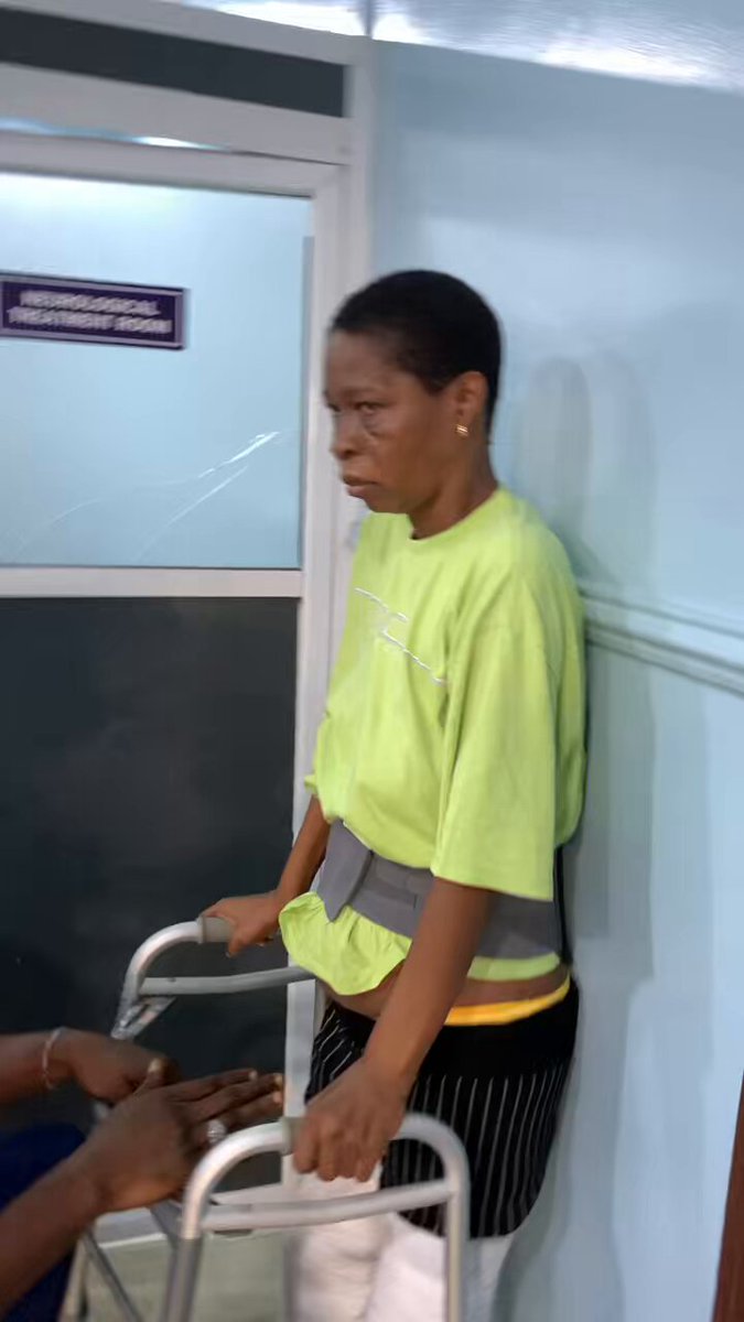 Yesterday my mum went to register at a physiotherapy clinic. It cost 35,000naira per session, and 410,000 for a month, this would help so her body doesn’t relax and with God’s grace she’s able to walk. This is all thanks to everyone’s contribution, I can’t say thank you enough