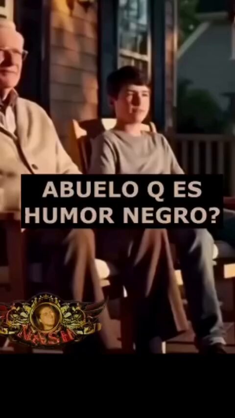 Humor negro.