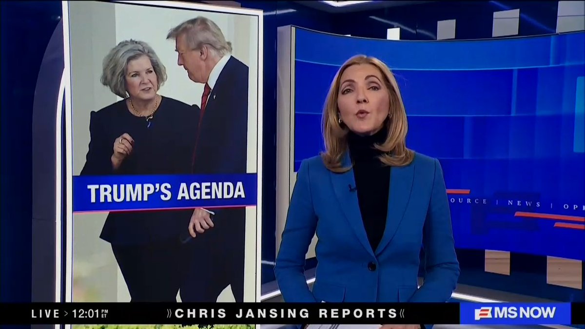 Host: Susie Wiles' brutally honest account of what's going on inside Trump 2.0 is unlike anything we've ever heard from a White House Chief of Staff. Wiles said Trump has 'an alcoholic's personality.' He operates with a view that there's nothing he can't do.
