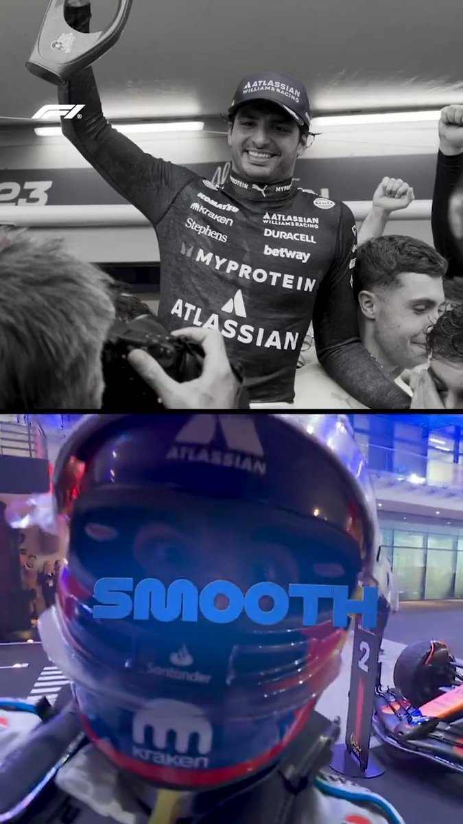 Didn't have to miss the podium for long after all, Carlos Sainz 🌶️ #F1