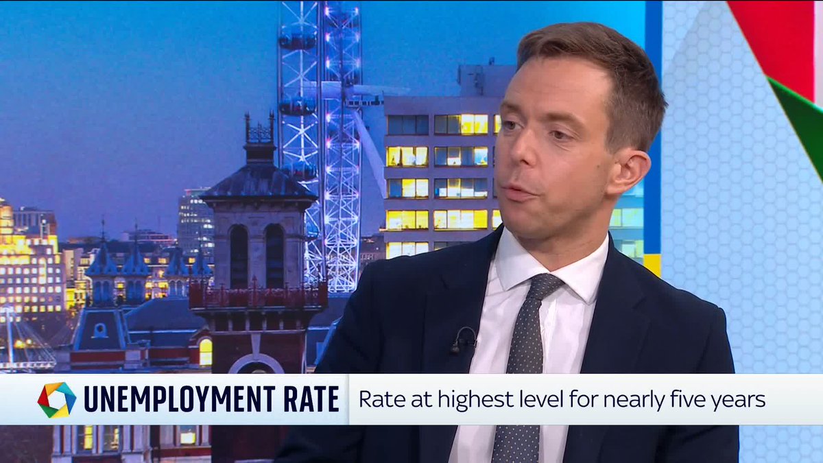 “It's not just a financial problem when young people aren't in work or education. It's a moral crisis” Sky’s Darren McCaffrey questions government minister Jake Richards on why youth unemployment is at 16% and what the government are doing to combat this 📺 Sky 501