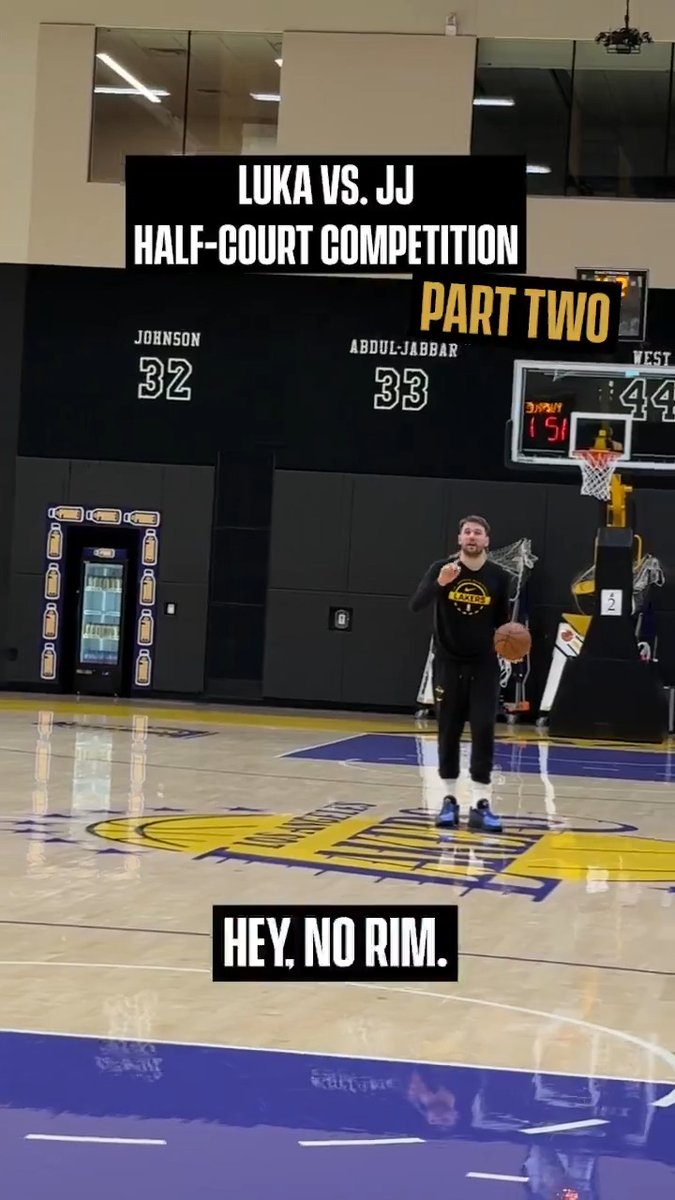 "He just called that? Looked me dead in my eye and said that?" Luka and JJ, back at it again 😂