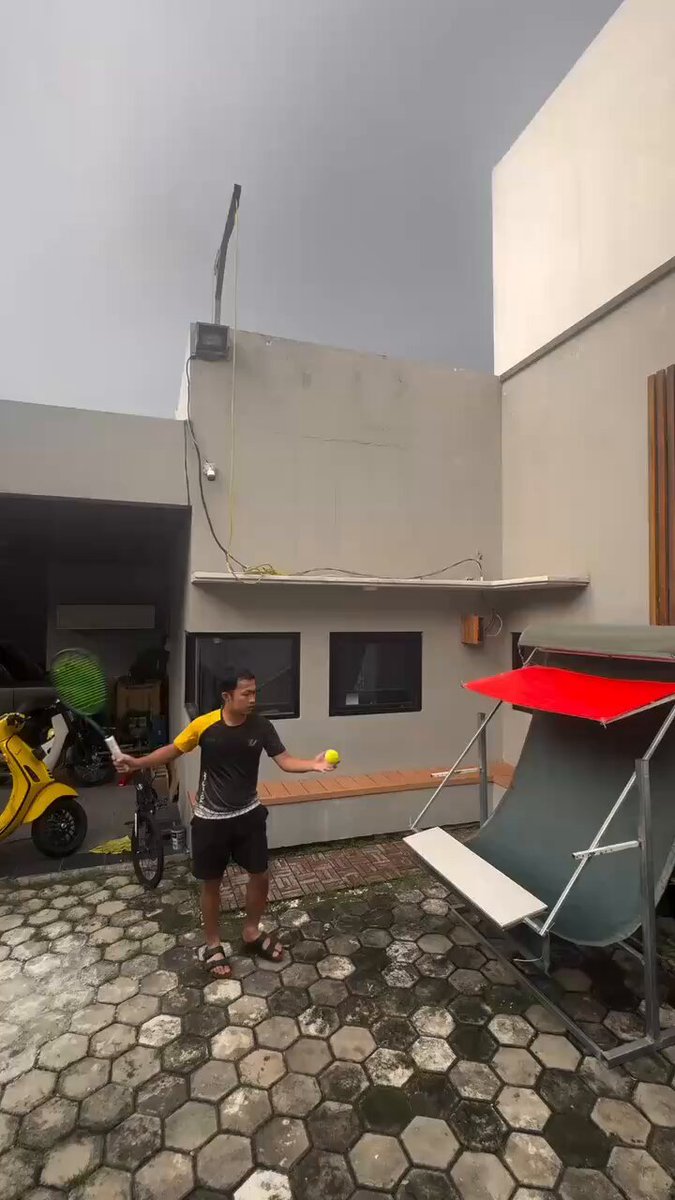 Pergunta aos praticantes de tênis Da pra aprimorar a técnica com esse tipo de treino ou isso aqui serve pra nada?