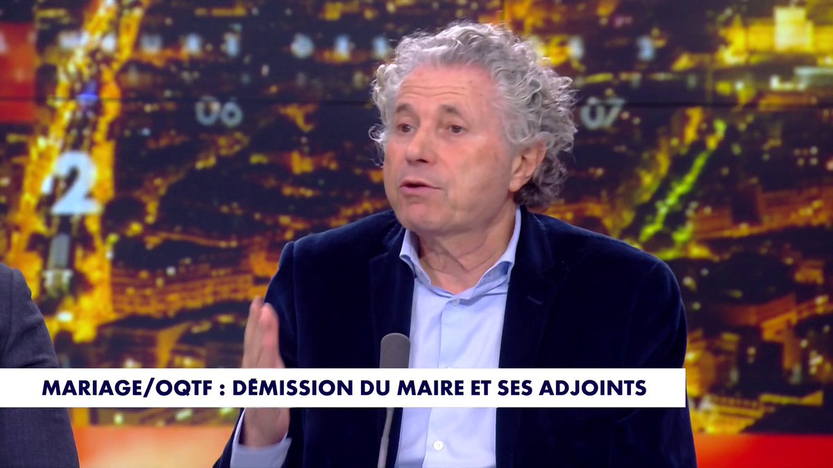 À Chessy (Seine-et-Marne), le maire Olivier Bourjot et l’ensemble de ses adjoints ont démissionné, refusant de célébrer le mariage de l'un des futurs époux sous OQTF, ce à quoi réagit l'avocat Gilles-William Goldnadel : «On est au cœur même du masochisme français», dans #HDPros2