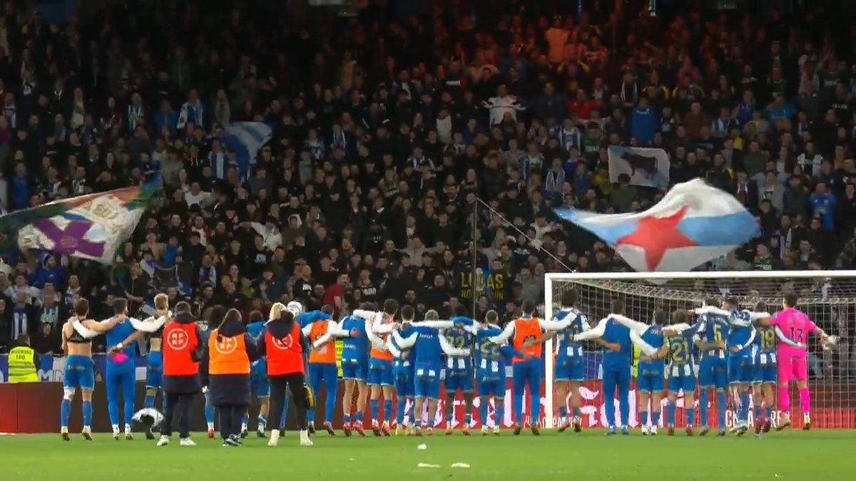 🎞️ Saltar de alegría, la película. 📺 MovistarFútbol El RC Deportivo y su afición, juntos a la siguiente ronda. #CopaDelReyMAPFRE | #LaCopaMola🏆