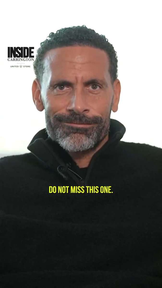 Up next on our Inside Carrington podcast: @RioFerdy5 👀🎙️ Available on all streaming services from 07:00 GMT on Wednesday — don't miss it! 📲