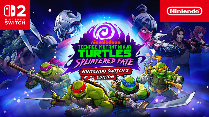 It's Turtle time! Fight solo or team up with friends in Teenage Mutant Ninja Turtles: Splintered Fate – #NintendoSwitch2 Edition today. Play now: