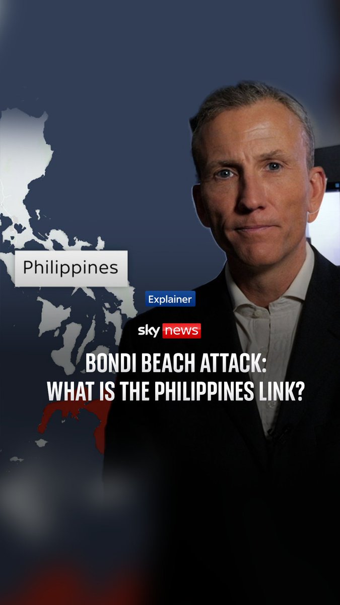 Authorities in the Philippines have confirmed the two gunmen in the Bondi Beach attack travelled to the Philippines on 1 November and left just before the end of the month. But how is this linked to ISIS? alex rossi reports ⬇️