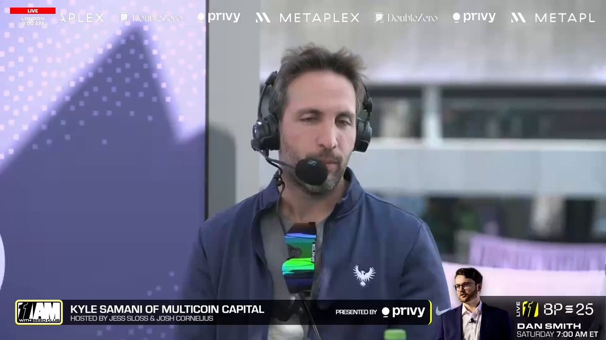 NEW: Multicoin Capital MANAGING DIRECTOR Kyle Samani SAYS ETHEREUM HAS ACCOMPLISHED ALMOST NOTHING IN EIGHT YEARS