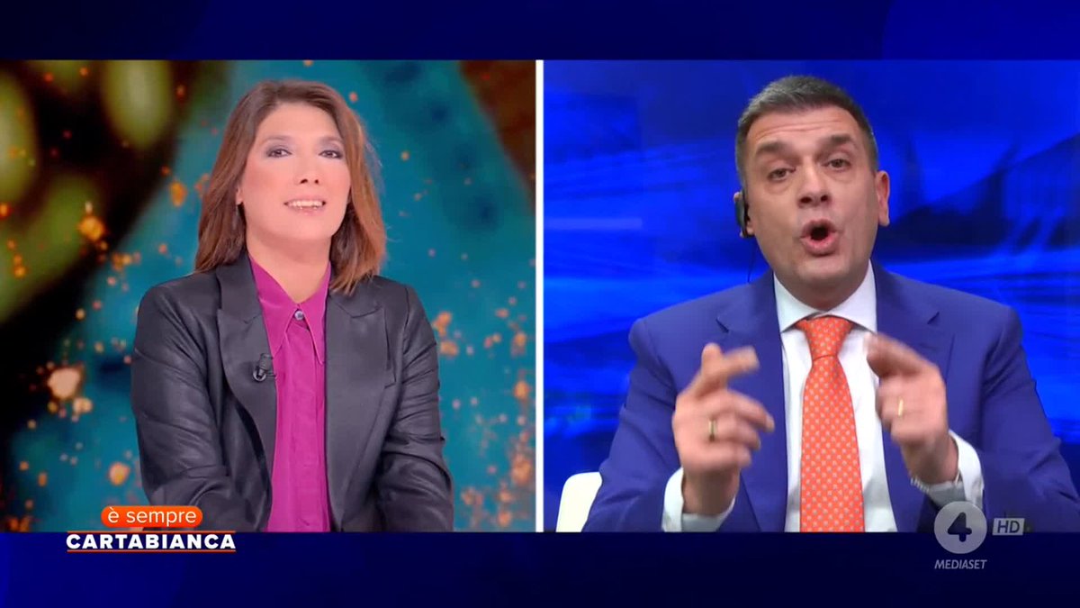 "Perchè i ricchi che lavorano dovrebbero dividere la ricchezza con i fannulloni?" Roberto Poletti a #ÈsempreCartabianca